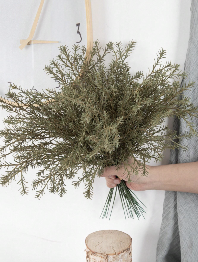 Green Artificial Plants Flora Foliage, 18.5 Inch Height, Plastic Material - Image 3